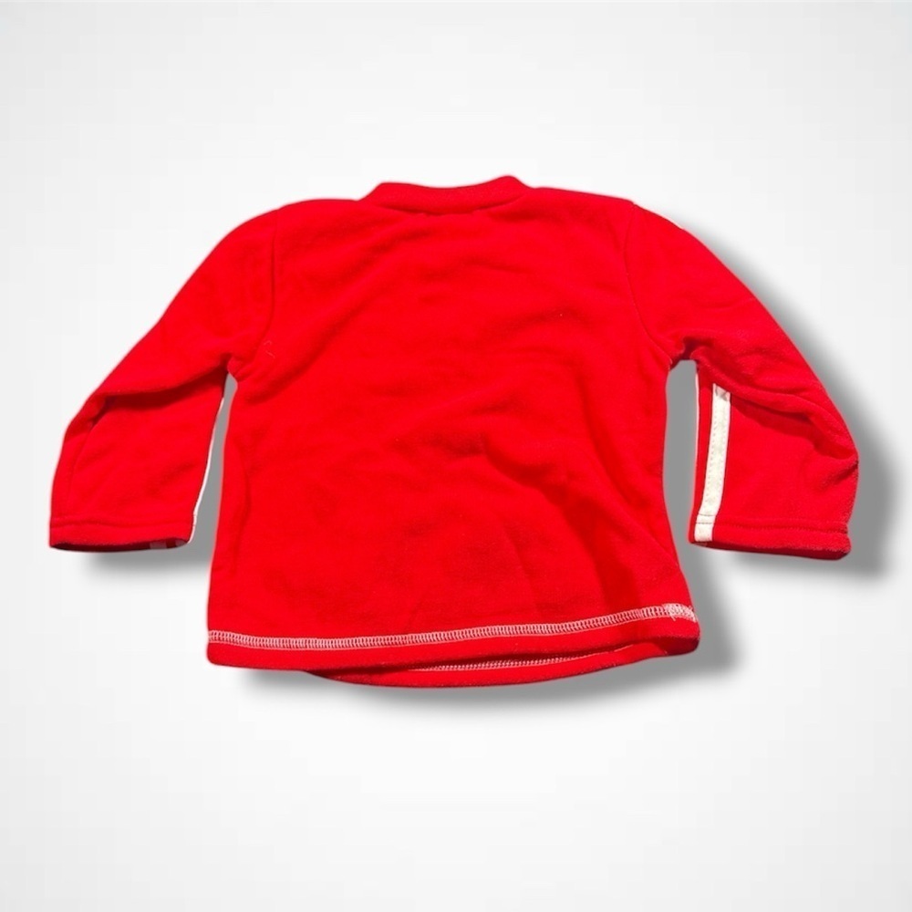 Red Mon Petit Cat Print Track Suit - Picture 4 of 6